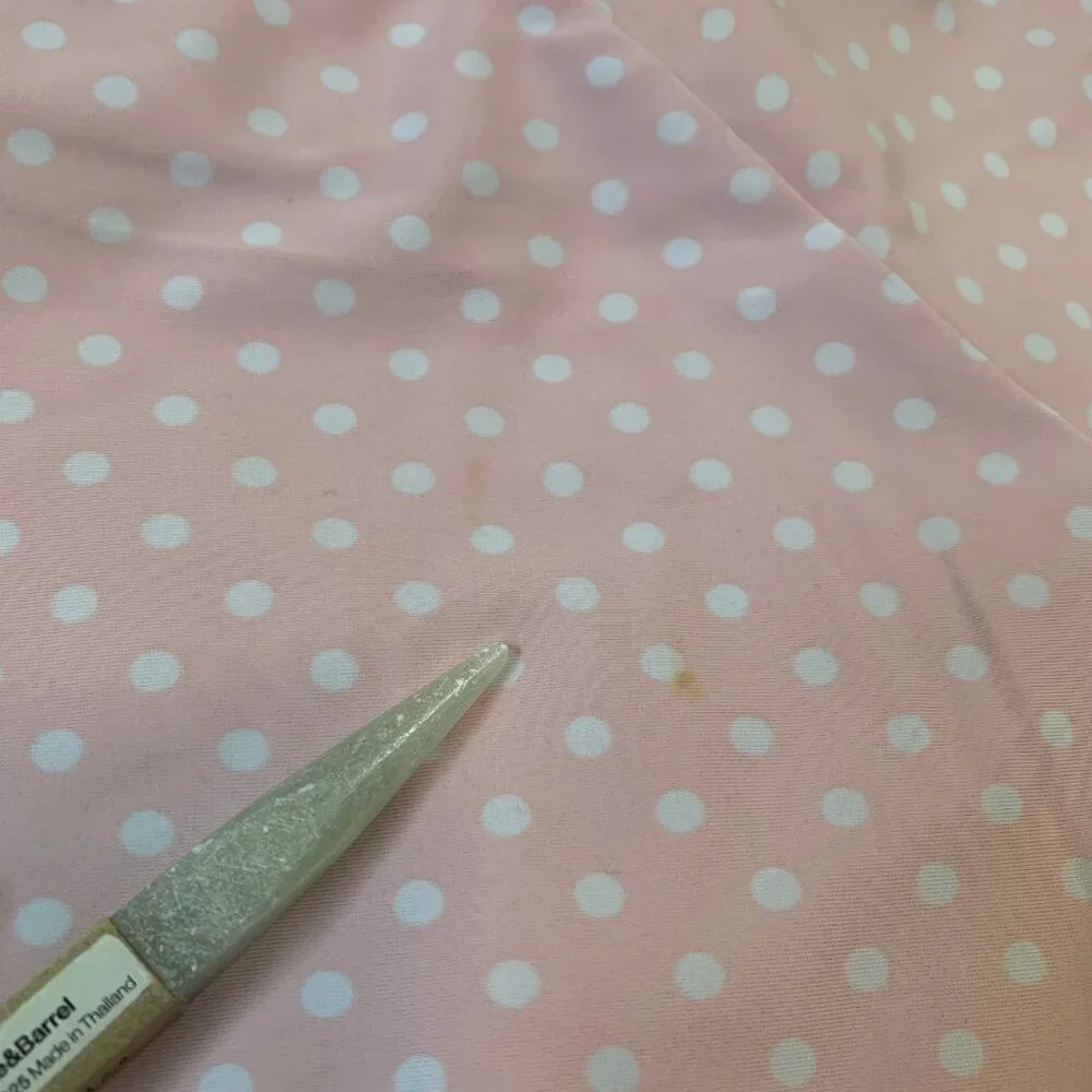 5/$25 RuffleButts Rash Guard Swim Top Kids 8 Pink‎ Polka Dot Ruffle Short Sleeve